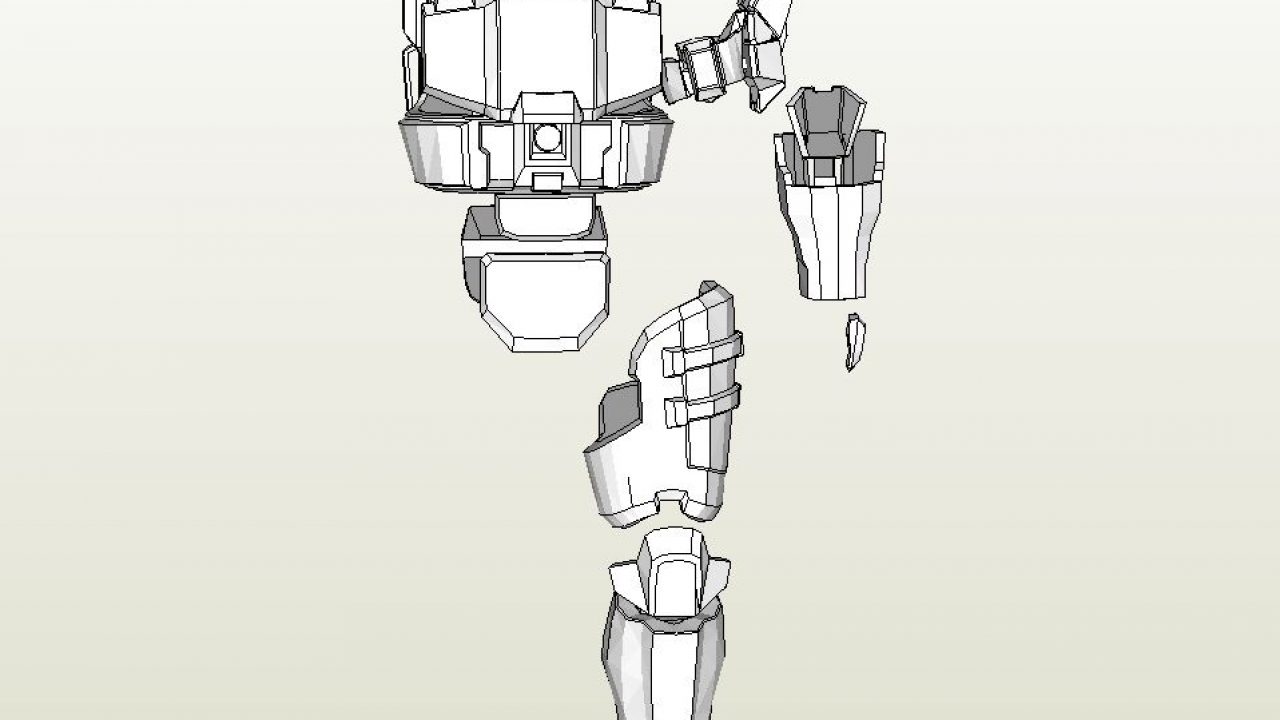 Foamcraft Pdo File Template For Halo 3 Odst Full Armor Foam